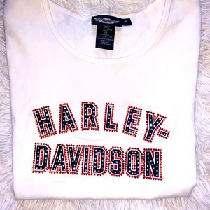 Harley Davidson Rhinestone T-Shirt